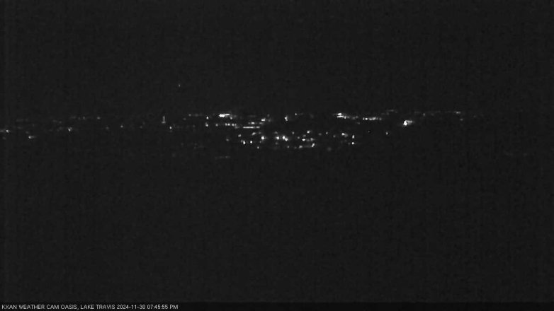 Lake Travis webcam, November 30, 2024 7:45 PM CT