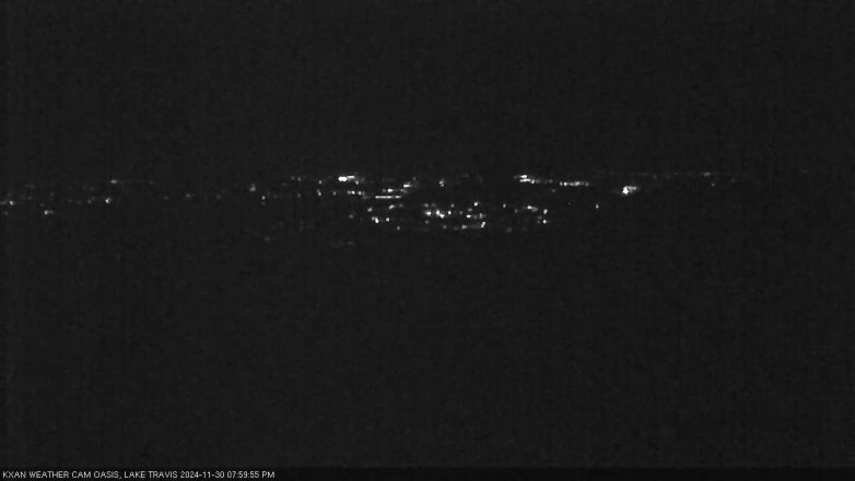 Lake Travis webcam, November 30, 2024 8:00 PM CT