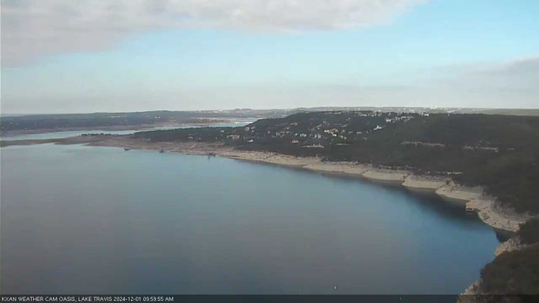 Lake Travis webcam, December 1, 2024 10:00 AM CT