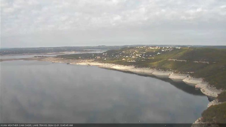 Lake Travis webcam, December 1, 2024 10:45 AM CT