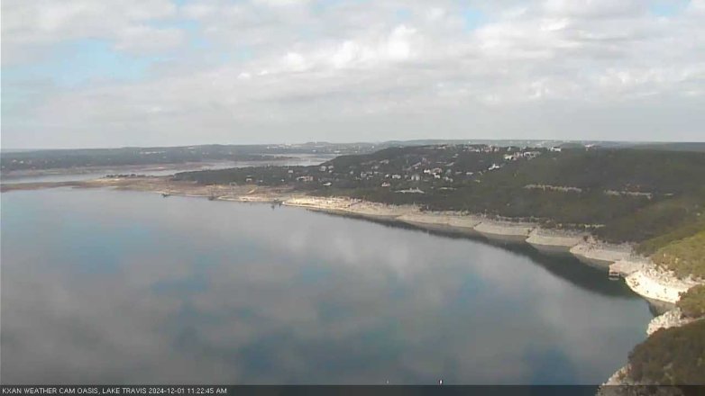 Lake Travis webcam, December 1, 2024 11:25 AM CT
