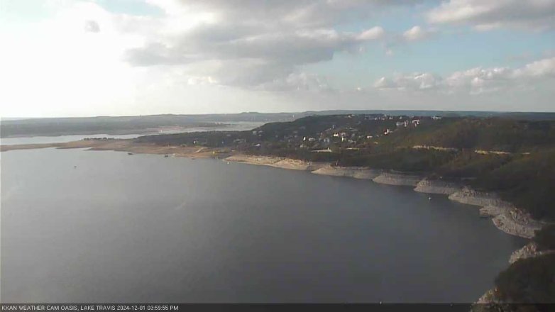 Lake Travis webcam, December 1, 2024 4:00 PM CT