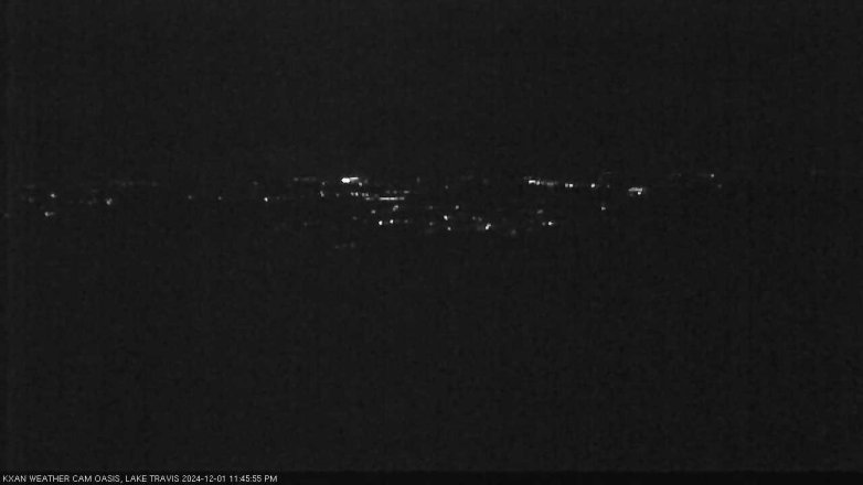 Lake Travis webcam, December 1, 2024 11:45 PM CT