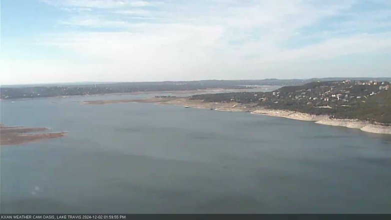 Lake Travis webcam, December 2, 2024 2:00 PM CT