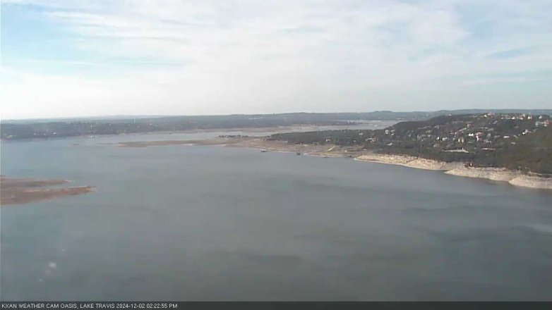 Lake Travis webcam, December 2, 2024 2:25 PM CT