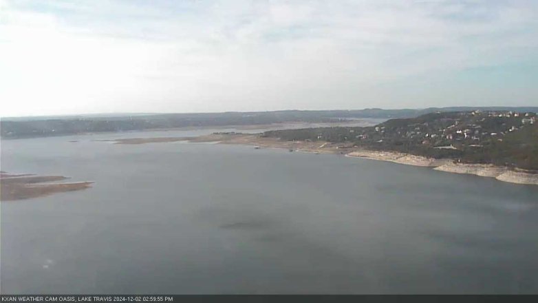 Lake Travis webcam, December 2, 2024 3:00 PM CT