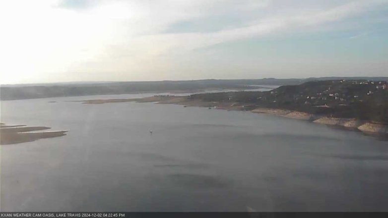 Lake Travis webcam, December 2, 2024 4:25 PM CT