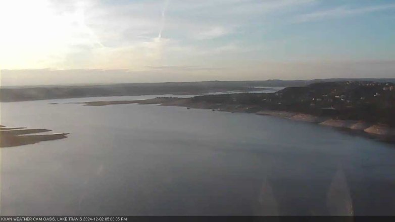 Lake Travis webcam, December 2, 2024 5:00 PM CT