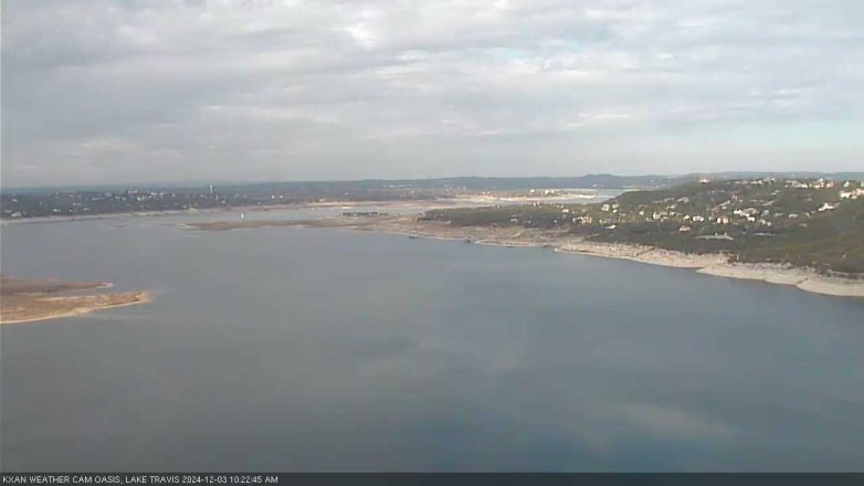Lake Travis webcam, December 3, 2024 10:25 AM CT