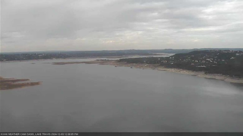 Lake Travis webcam, December 3, 2024 12:00 PM CT