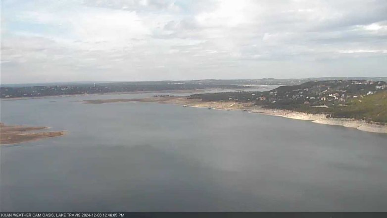 Lake Travis webcam, December 3, 2024 12:45 PM CT