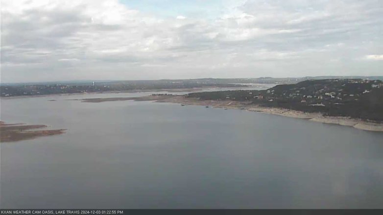 Lake Travis webcam, December 3, 2024 1:25 PM CT