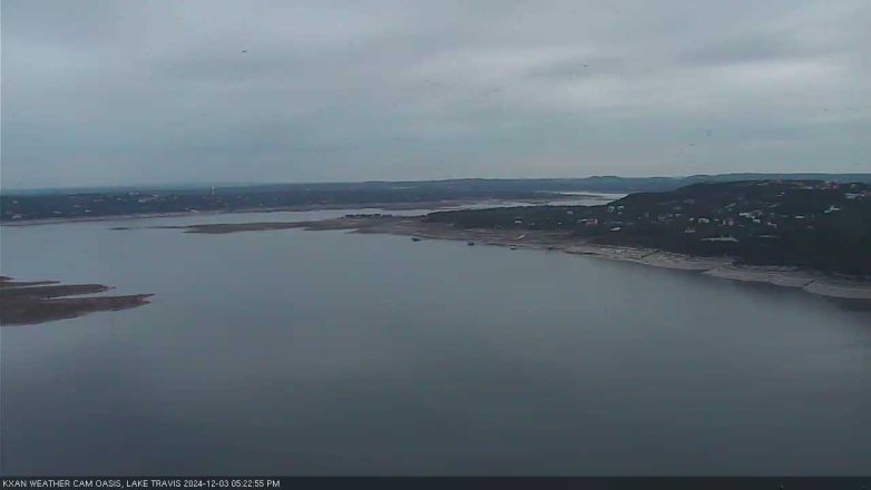Lake Travis webcam, December 3, 2024 5:25 PM CT