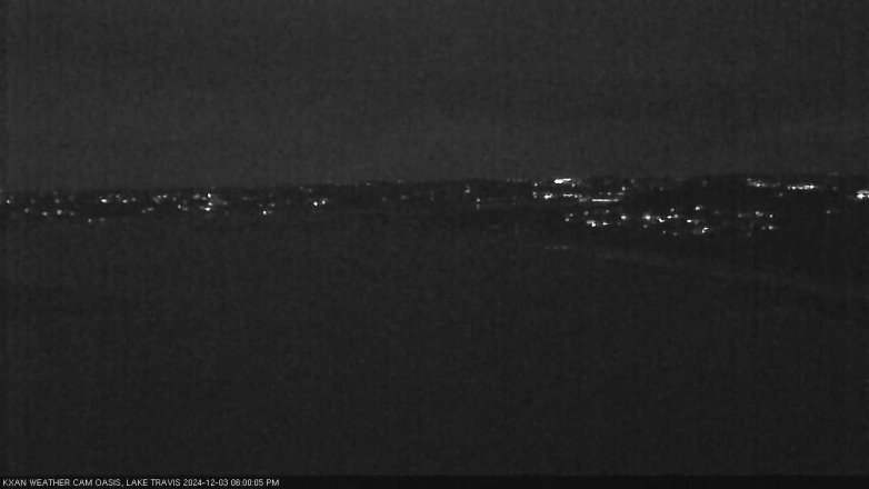 Lake Travis webcam, December 3, 2024 6:00 PM CT
