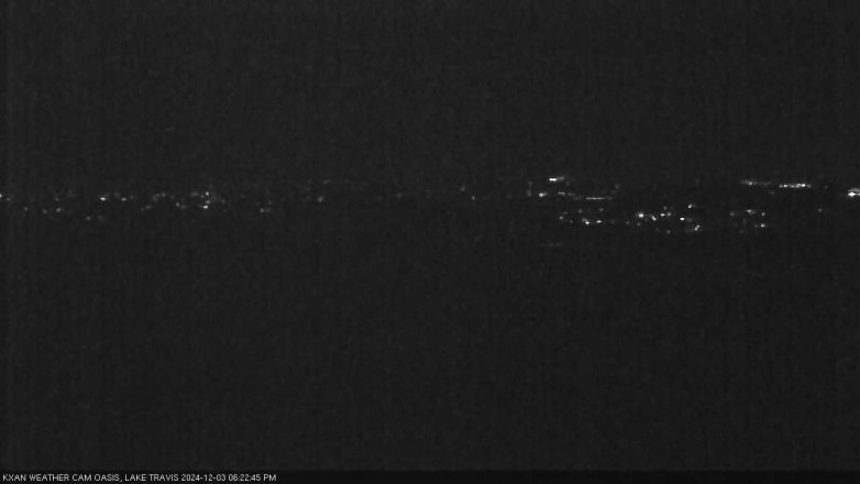 Lake Travis webcam, December 3, 2024 6:25 PM CT