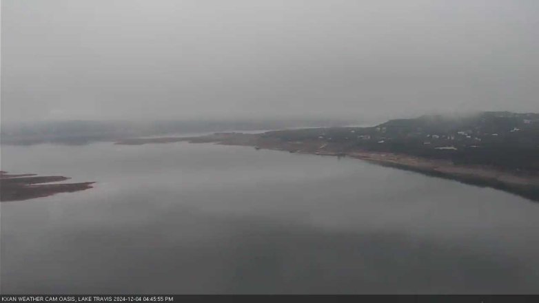 Lake Travis webcam, December 4, 2024 4:45 PM CT
