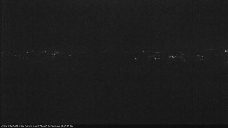 Lake Travis webcam, December 4, 2024 7:45 PM CT