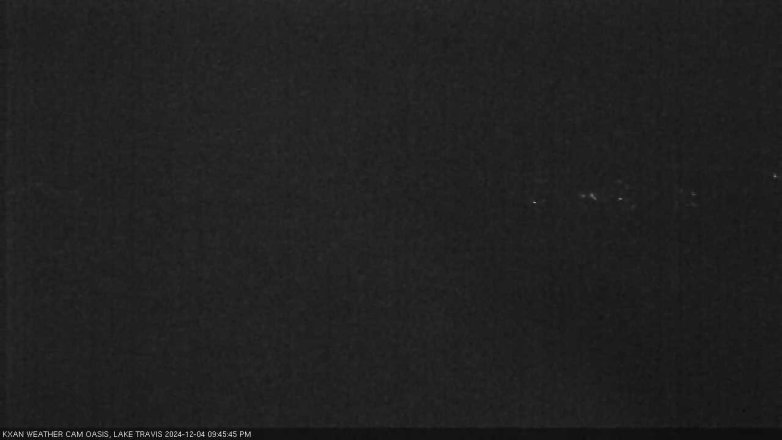 Lake Travis webcam, December 4, 2024 9:45 PM CT