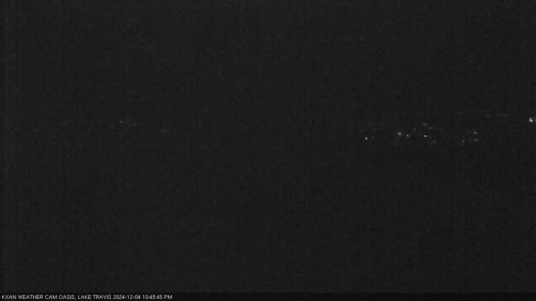 Lake Travis webcam, December 4, 2024 10:45 PM CT