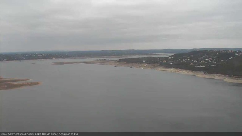 Lake Travis webcam, December 5, 2024 1:45 PM CT