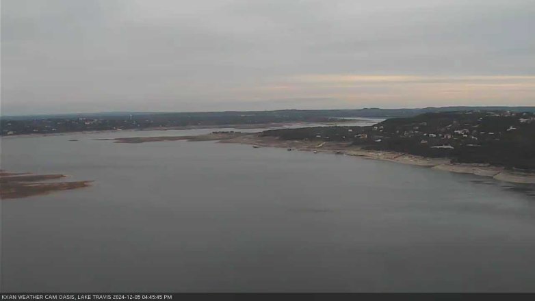 Lake Travis webcam, December 5, 2024 4:45 PM CT