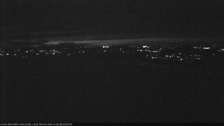 Lake Travis webcam, December 5, 2024 6:25 PM CT