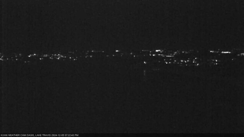 Lake Travis webcam, December 5, 2024 7:25 PM CT