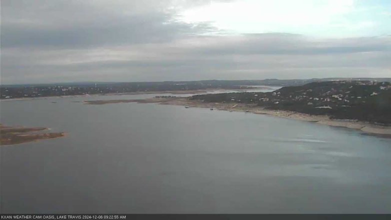 Lake Travis webcam, December 6, 2024 9:25 AM CT