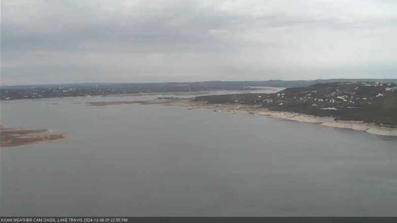 Lake Travis webcam, December 6, 2024 1:25 PM CT