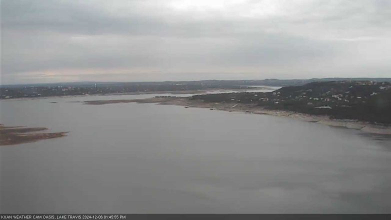 Lake Travis webcam, December 6, 2024 1:45 PM CT