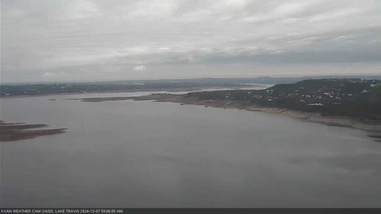 Lake Travis webcam, December 7, 2024 9:00 AM CT