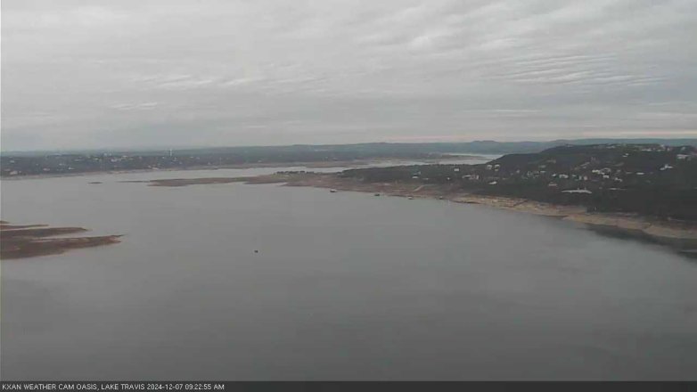Lake Travis webcam, December 7, 2024 9:25 AM CT