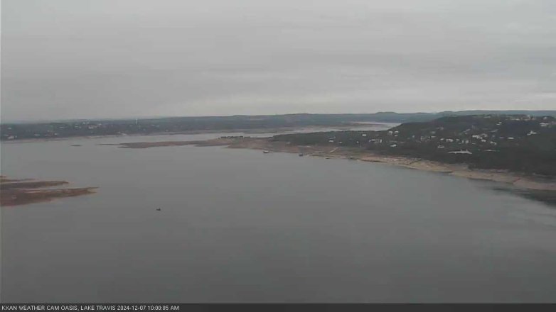 Lake Travis webcam, December 7, 2024 10:00 AM CT