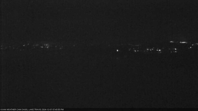 Lake Travis webcam, December 7, 2024 7:45 PM CT
