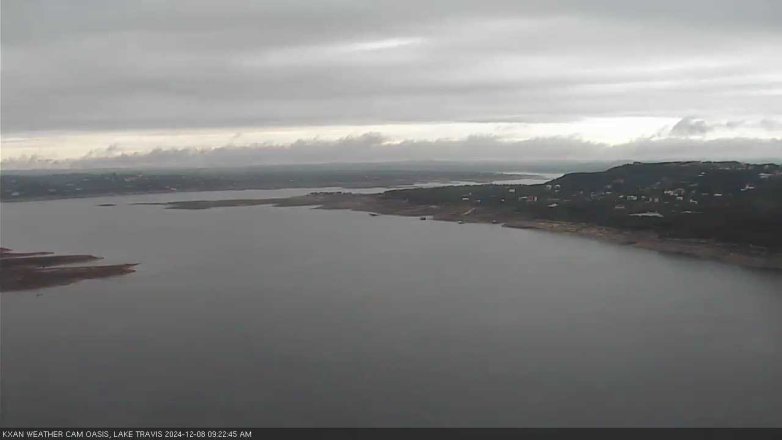 Lake Travis webcam, December 8, 2024 9:25 AM CT