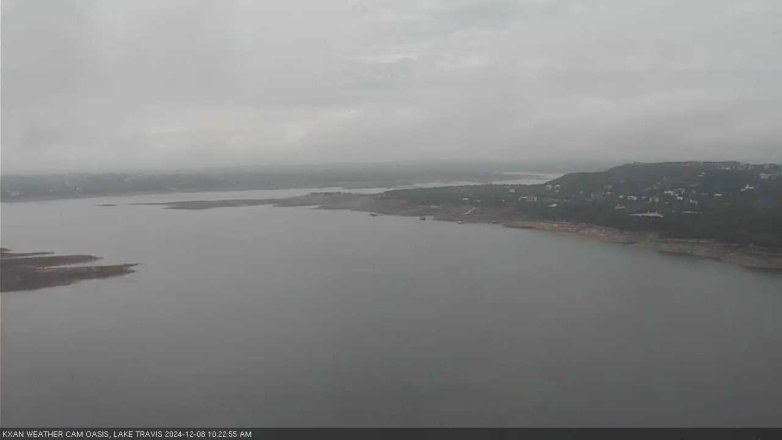 Lake Travis webcam, December 8, 2024 10:25 AM CT