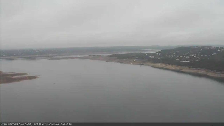Lake Travis webcam, December 8, 2024 12:00 PM CT