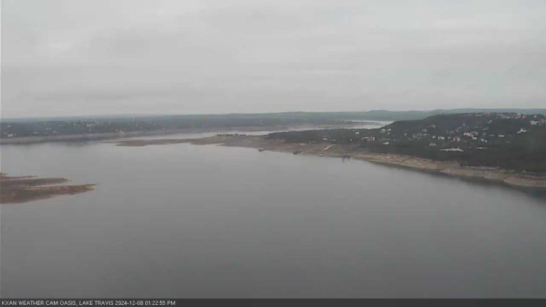 Lake Travis webcam, December 8, 2024 1:25 PM CT