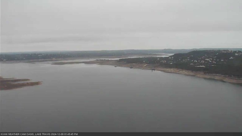 Lake Travis webcam, December 8, 2024 1:45 PM CT