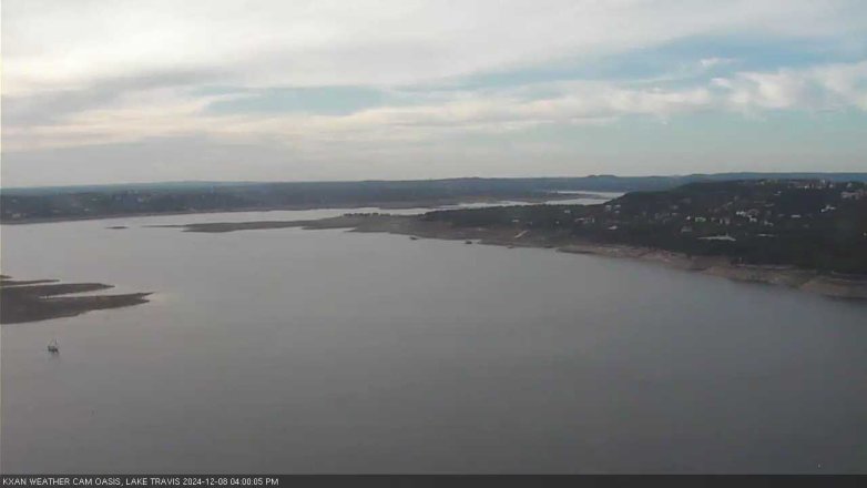 Lake Travis webcam, December 8, 2024 4:00 PM CT