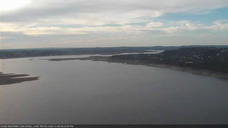 Lake Travis webcam, December 8, 2024 4:25 PM CT