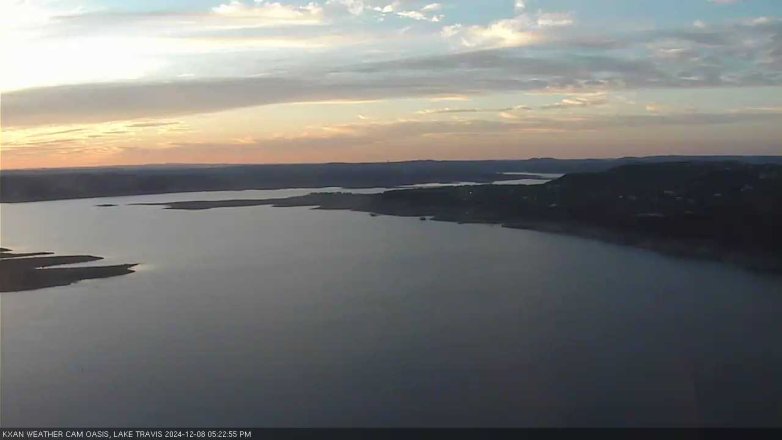 Lake Travis webcam, December 8, 2024 5:25 PM CT