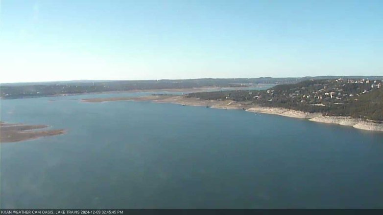 Lake Travis webcam, December 9, 2024 2:45 PM CT
