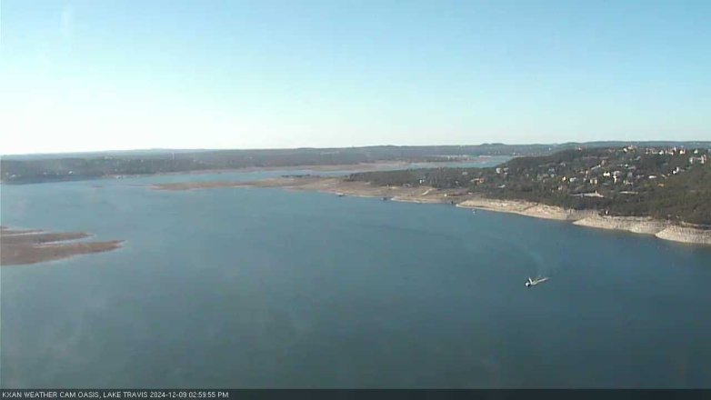 Lake Travis webcam, December 9, 2024 3:00 PM CT
