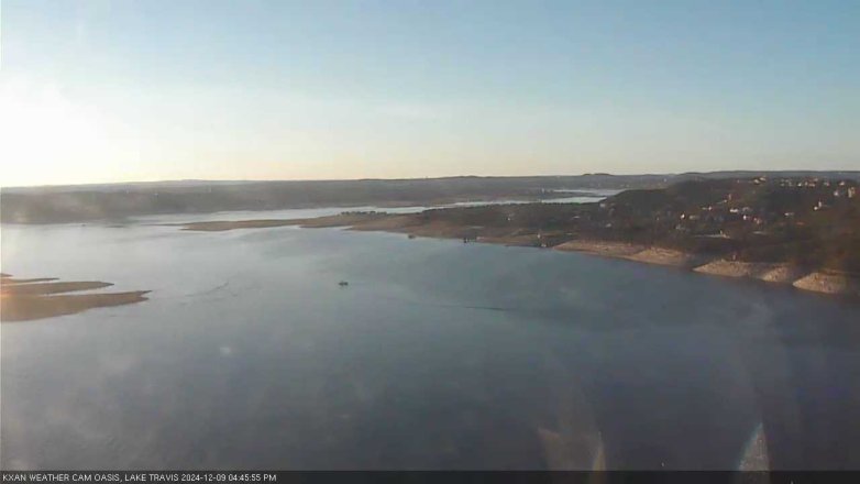 Lake Travis webcam, December 9, 2024 4:45 PM CT