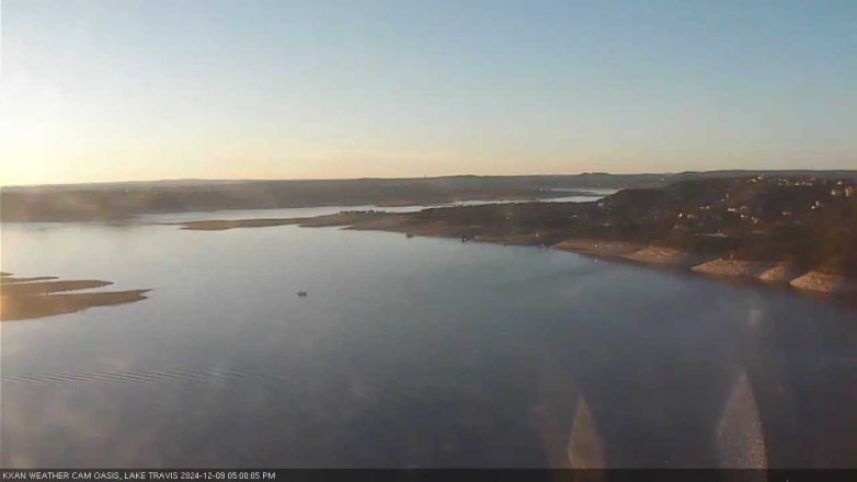 Lake Travis webcam, December 9, 2024 5:00 PM CT