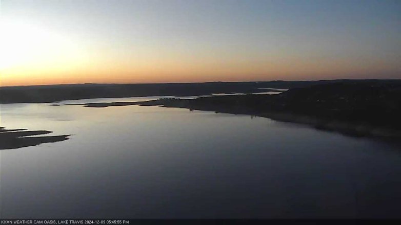 Lake Travis webcam, December 9, 2024 5:45 PM CT