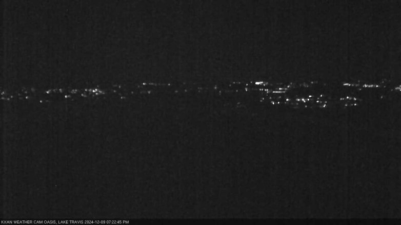 Lake Travis webcam, December 9, 2024 7:25 PM CT