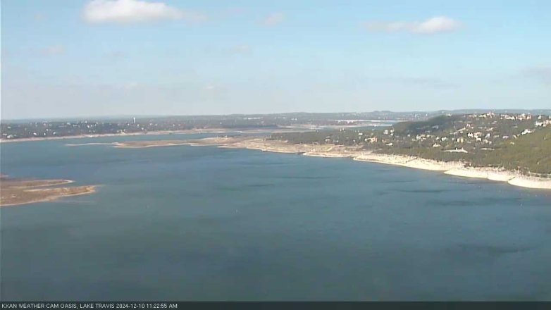 Lake Travis webcam, December 10, 2024 11:25 AM CT