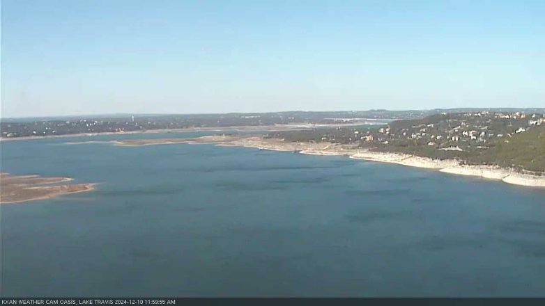 Lake Travis webcam, December 10, 2024 12:00 PM CT